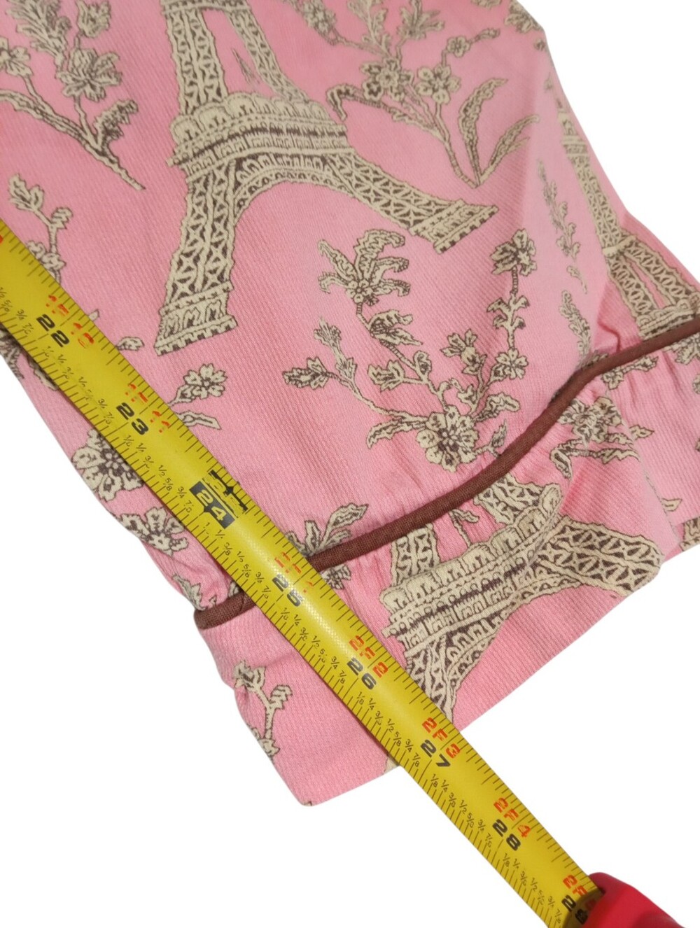 BedHead Pajama Set Pink Floral Cotton Button Front Sleepwear Size S - Picture 10 of 10